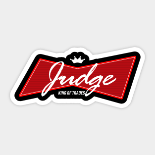 judge Sticker